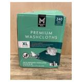 Premium XL Disposable Washcloths, 240 Count