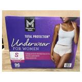 Protective Underwear for Women, Small, 96 Ct