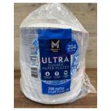 204 Dinner Paper Plates in Ultra Style