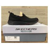 Ladies Slip-On Shoes, Size 7, Black