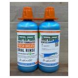 TheraBreath Fresh Breath Oral Rinse, 2-Pack