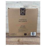 Twinkling LED Net Lights, Warm White