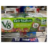 V8 Low Sodium Vegetable Juice, 24 Cans