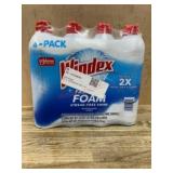 Windex Foaming Glass Cleaner 4-Pack