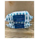 Flushable Wipes with Resealable Packaging