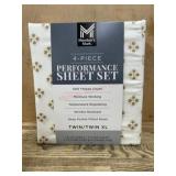 4-Piece Performance Sheet Set, Twin/Twin XL
