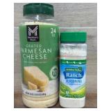 Grated Parmesan Cheese and Ranch Seasoning