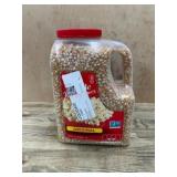 Plastic Jug of Popping Corn
