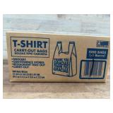 1000 T-Shirt Carry-Out Bags