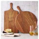 2 Acacia Charcuterie Boards