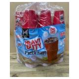 Heavy Duty Disposable Party Cups, 240 Count