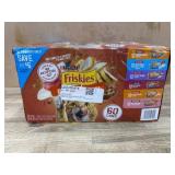 Purina Friskies Wet Cat Food Variety Pack, 60 Cans