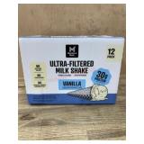 12-Pack Vanilla Ultra-Filtered Milk Shakes