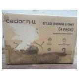 Cedar Hill 6-Inch LED Downlight (4 Pack)