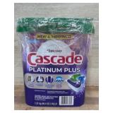 Cascade Platinum Plus Dishwasher Pods