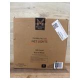 Twinkling LED Net Lights, 120 Count, Warm White