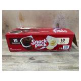 Snack Pack Chocolate and Vanilla 18-Count Pack