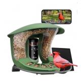 Bird Feeder With Camera and Solar Panel