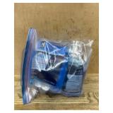 Plastic Bag with Assorted Personal Care Items