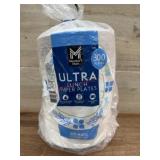 Ultra Lunch Paper Plates, Pack of 300