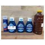 Cleaning Supplies and Liquid Soap Assortment