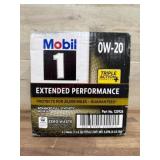 Mobil 1 SAE 0W-20 Motor Oil, Extended Performance
