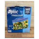 Ziploc Freezer Bags, 160 Half-Gallon Bags