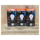 Sylvania TruWave 75W LED Light Bulbs (3-Pack)