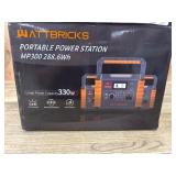 Portable Power Station 330W by Wattbricks