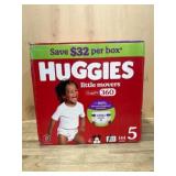 Huggies Little Movers Size 5 Diapers