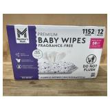 Premium Baby Wipes, Fragrance-Free