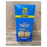 Kellogg's Rice Krispies Treats Box
