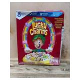 Lucky Charms Frosted Toasted Cereal Box