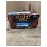 Stagg Chili Silverado Beef with Beans, 6 Cans