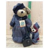 16+ inch Boyds Bears Traveler bear with child and