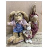 Boyds Bears 3 Rabbits