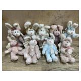 9- Boyds Bears small Rabbits