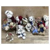 11- Various small Boyds Bears (Angel bears, Joy,