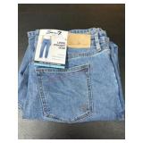 Men's Loose Straight Jeans in Blue