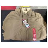 Men's XL Hooded Jacket in Brown