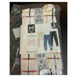 Girls' Leggings Set, Size XS (4/5), 3-Pack