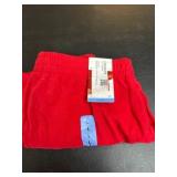 Red Lounge Pants with Elastic Waistband