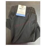 Black Wide-Leg Pants, Size Large