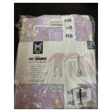 Baby Organic Cotton Sleep & Play Clothing, NB, 3-P