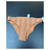 Aerie Medium Swim Bottoms in Orange Pattern