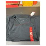 Black V-Neck Shirt, Size X-Small