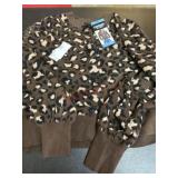 Express Leopard Bow Cardigan, Size L