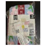 Pack of Girls' Cotton Undershirts (Size M 7/8)