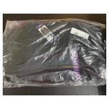 Men's XXL Black Full-Zip Hoodie