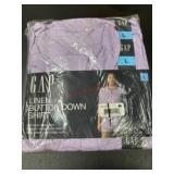 Gap Linen Button Down Shirt - Size L